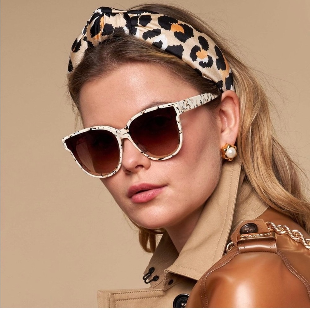 SOLD OUT Lele Sadoughi Sand Terrazzo Brooklyn Sunglasses